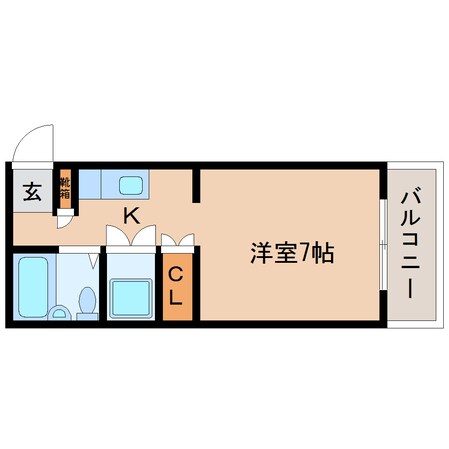 静岡駅 バス16分  安東一丁目下車：停歩3分 1階の物件間取画像